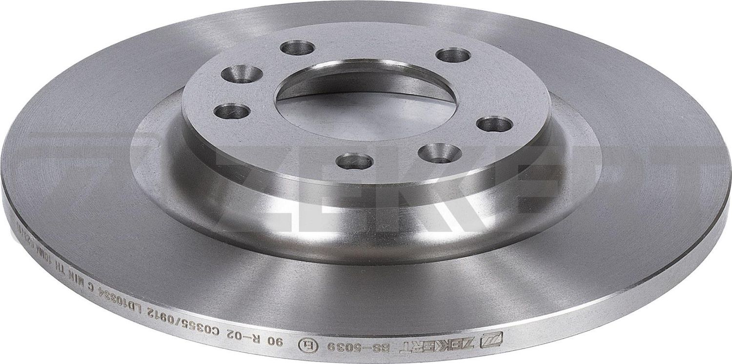 Тормозной диск Zekkert задний для Peugeot 607 I 2004-2011. Артикул BS-5039