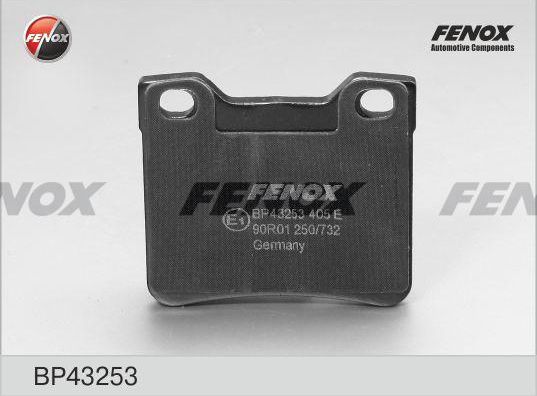 Тормозные колодки Fenox. Артикул BP43253