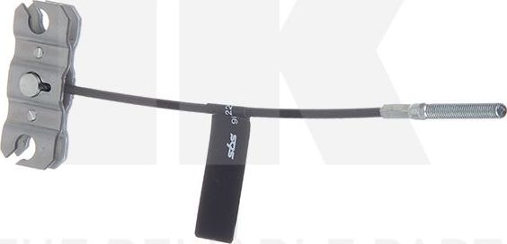 Трос ручника (тросик ручного тормоза) NK. Артикул 9022107