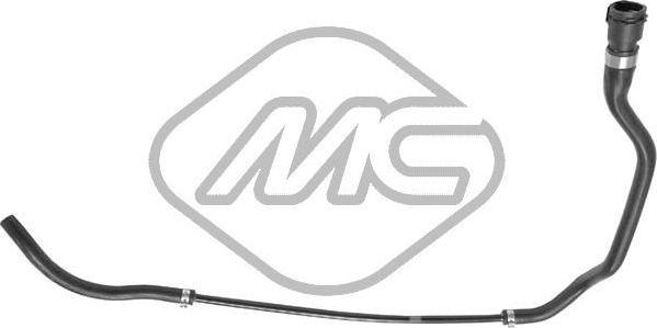 Патрубок радиатора (системы охлаждения) Metalcaucho. Артикул 99170