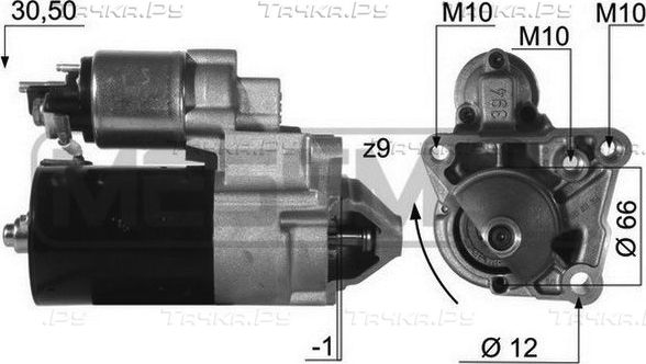 Стартер Era OEM для Renault Clio III 2006-2014. Артикул 220462