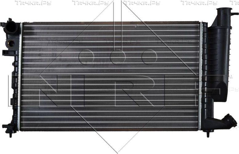 Радиатор охлаждения двигателя NRF (алюминий). Артикул 58183