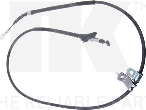 Трос ручника (тросик ручного тормоза) NK. Артикул 902633