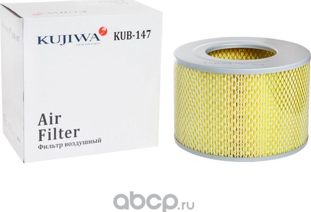 Фильтр воздушный KUB147 KUJIWA 1780168020 TOYOTA Kujiwa. Артикул KUB147
