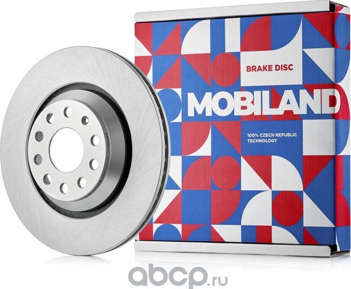 Диск тормозной задний вентилируемый D309,9мм VOLKSWAGEN TIGUAN (AD1, AX1), (Mobiland). Артикул 416201071
