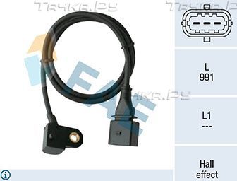 Датчик положения распредвала FAE для Volkswagen Passat B5 1998-2005. Артикул 79491