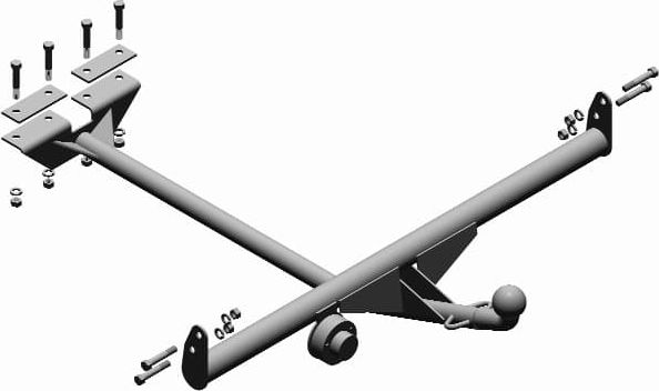 Фаркоп Трейлер для ВАЗ 2101, 21011, 21013 1970-1988. Артикул 2106