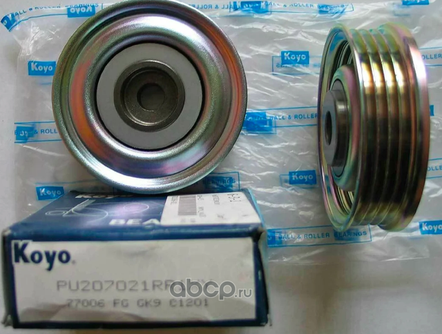 Ролик натяжителя ремня Mitsubishi (Koyo). Артикул pu207021rr1xy