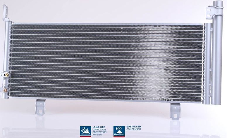 Радиатор кондиционера (конденсатор) Nissens (алюминий). Артикул 940499