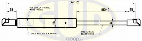 Амортизатор (упор) капота G.U.D.. Артикул GGS010188