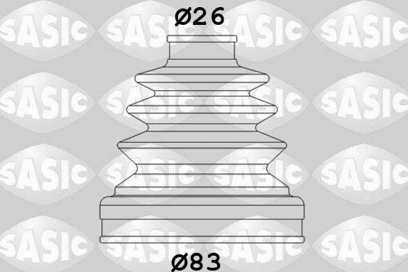 Пыльник ШРУСа внутренний Sasic для Opel Astra G 2002-2005. Артикул 1906017