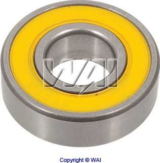 Подшипник генератора (17x40x12)  WAI. Артикул 6-203-4E