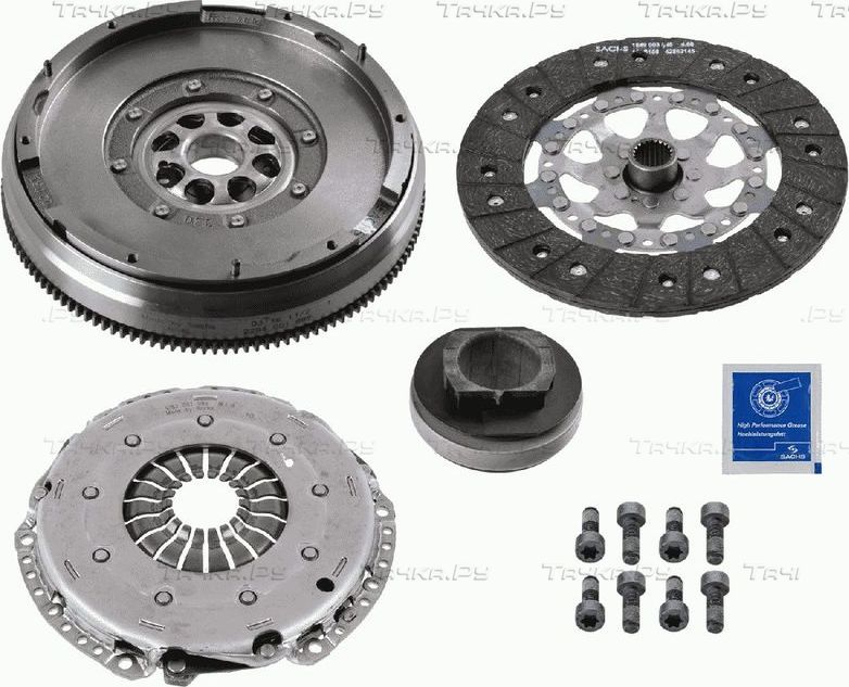 Сцепление (комплект) SACHS ZMS Modul XTend для Peugeot 407 2004-2011. Артикул 2290 601 106