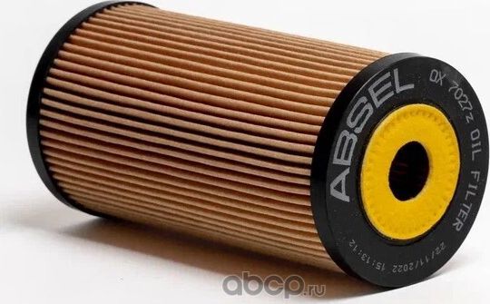 Фильтр масляный картридж (Absel). Артикул OX7027Z