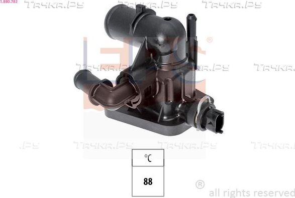 Термостат EPS Made in Italy - OE Equivalent для Fiat Idea 2008-2012. Артикул 1.880.783