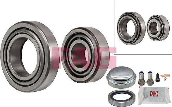 Ступица колеса с интегрированным подшипником Fag передняя для Mercedes-Benz 190 (W201) 1982-1993. Артикул 713 6674 50