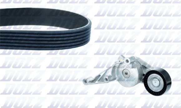Ремень ГРМ с роликами (комплект) Dolz. Артикул SKD220A
