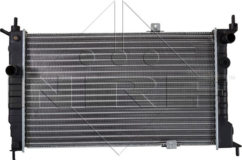 Радиатор охлаждения двигателя NRF (алюминий). Артикул 52204