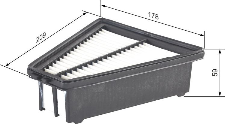 Воздушный фильтр Bosch. Артикул F 026 400 417