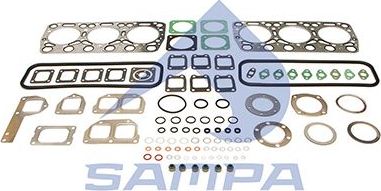 Комплект прокладок ГБЦ Sampa для Renault Magnum 1990-2013. Артикул 080.690