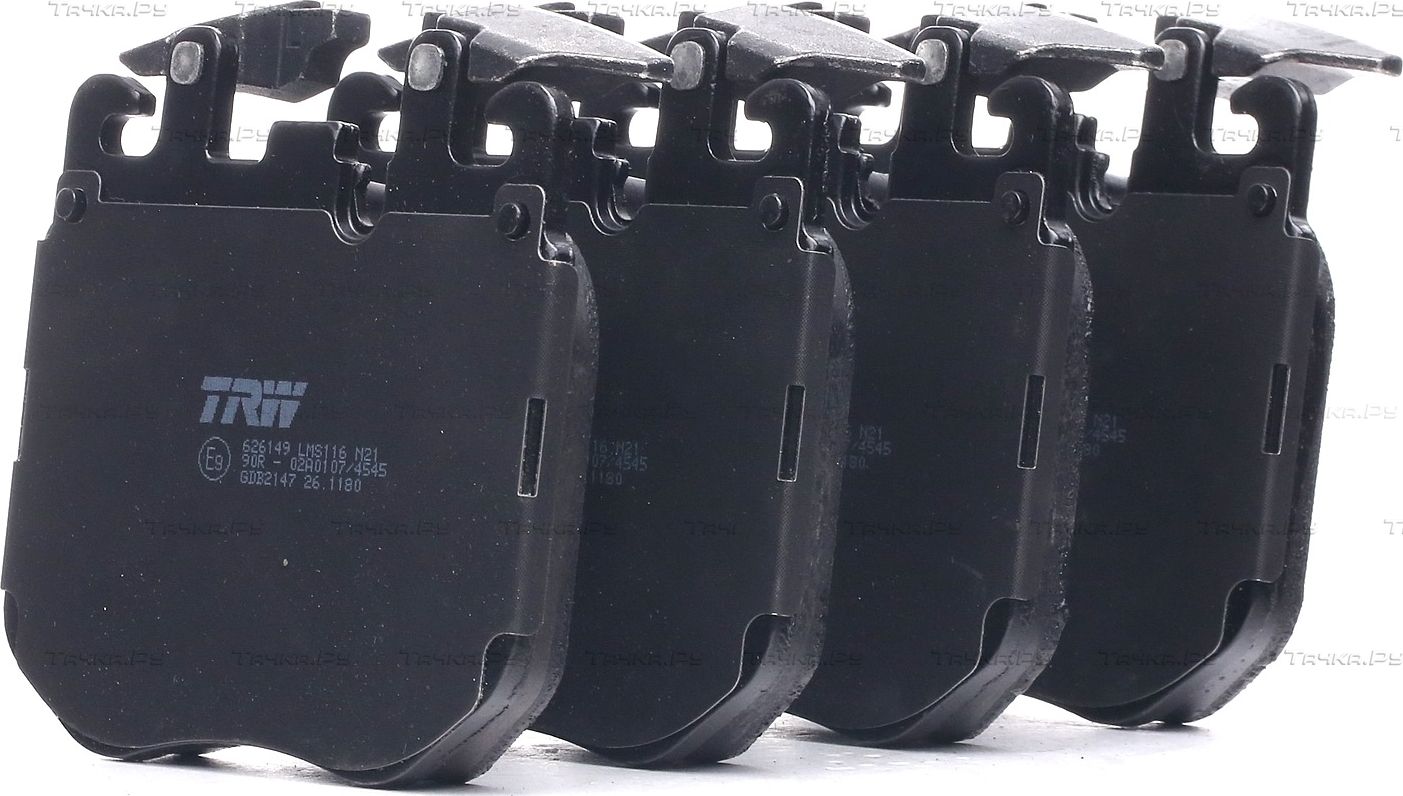 Тормозные колодки TRW передние для BMW 4 G22, G23 2020-2026. Артикул GDB2147