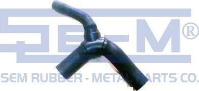 Патрубок радиатора (системы охлаждения) Sem Lastik для DAF CF 85 2001-2013. Артикул 10588