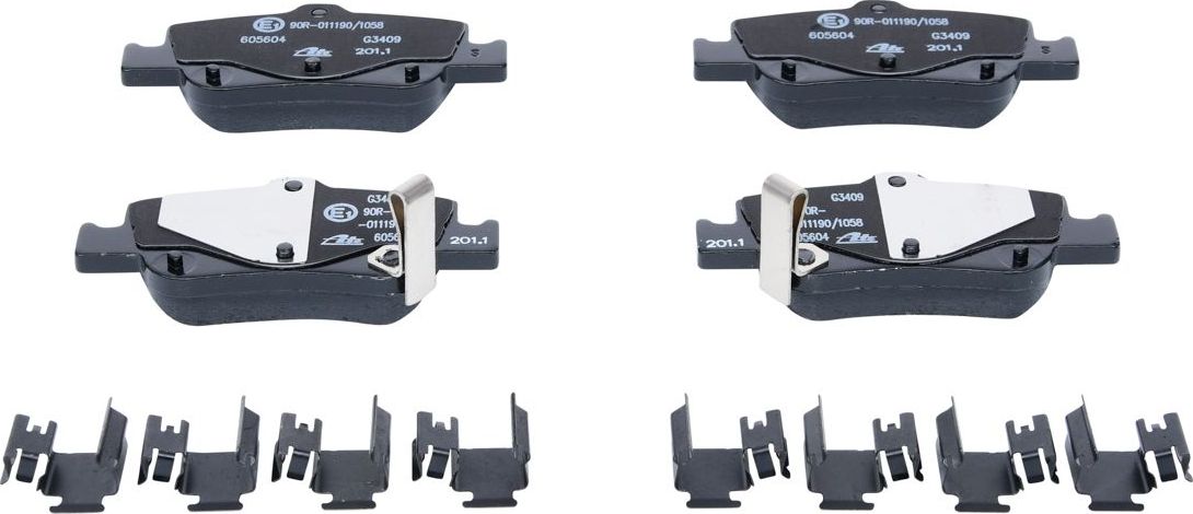 Тормозные колодки ATE. Артикул 13.0460-5604.2