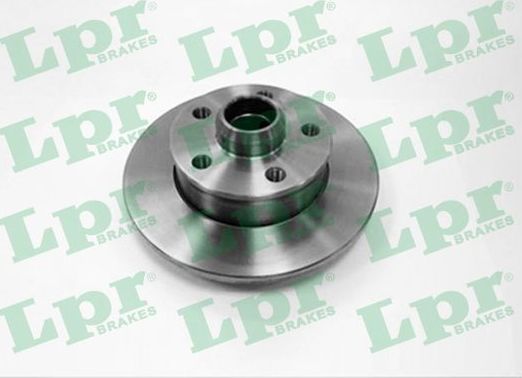 Тормозной диск LPR задний для SEAT Toledo I 1994-1998. Артикул V2243P