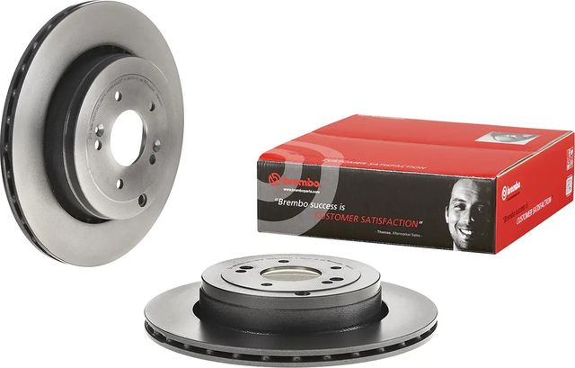 Тормозной диск Brembo UV Coated задний для Hyundai Genesis I 2008-2014. Артикул 09.A555.11