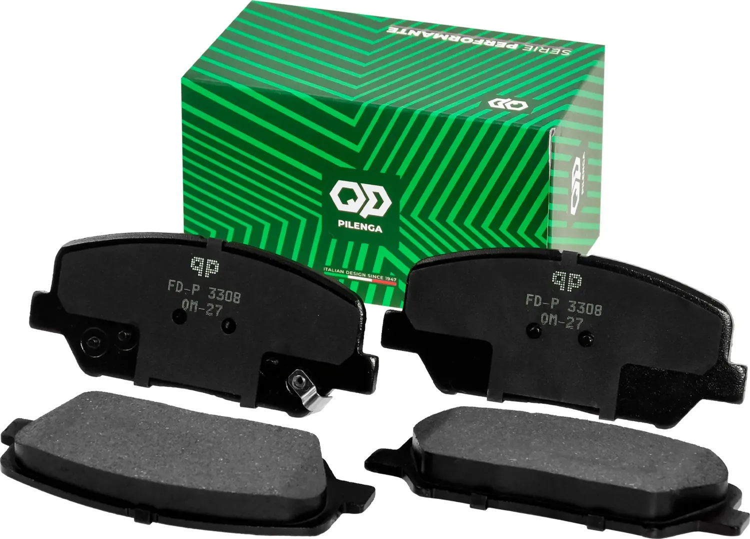 PILENGA Колодки тормозные дисковые передние  HYUNDAI/KIA ELANTRA  I30  CEE`D  OPTIMA. Артикул fd-p3308