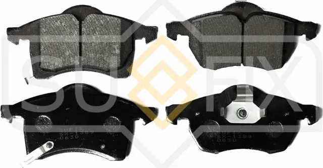 Колодки тормозные дисковые передние правые/левые CHEVROLET VIVA 2003-2008, OPEL (Sufix). Артикул SX1389