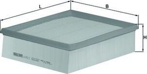 Воздушный фильтр Mahle. Артикул LX 742/2