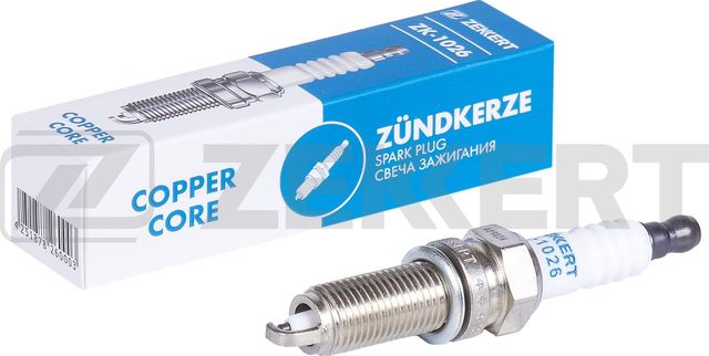 Свеча зажигания Zekkert для Hyundai Solaris I 2010-2017. Артикул ZK-1026