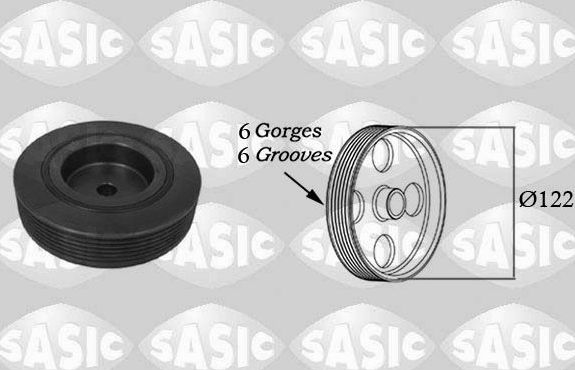 Шкив коленвала Sasic. Артикул 2154010