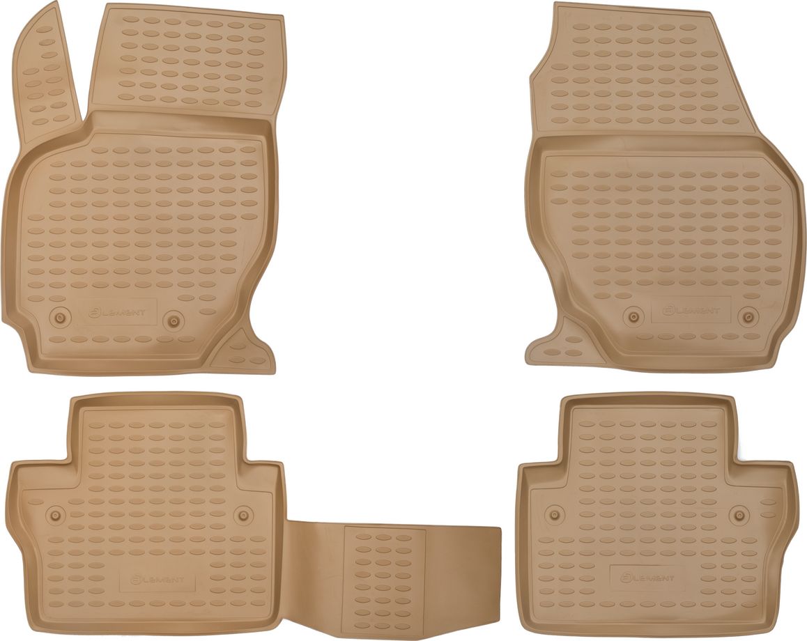 Коврики Element для салона Volvo S80 II 2006-2026 БЕЖЕВЫЕ. Артикул NLC.50.05.212