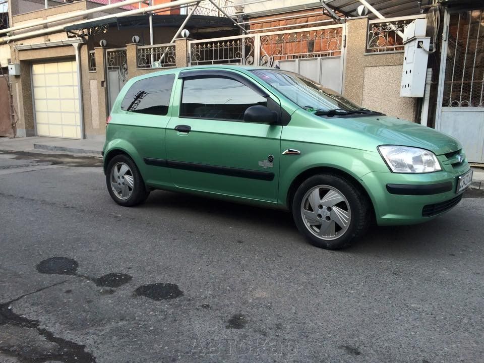 Дефлекторы Cobra Tuning для окон Hyundai Gets 3-дв. 2002-2011. Артикул H20402