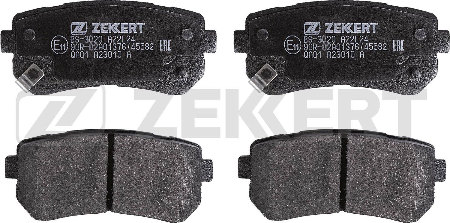 Тормозные колодки Zekkert. Артикул BS-3020