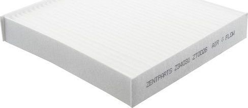 Салонный фильтр Zentparts (бумага). Артикул Z34031
