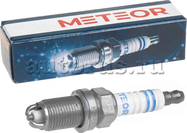 Свеча зажигания blue line (FR7LDC+)(BOSCH 0242235668) никель-иттрий (Meteor) Meteor. Артикул sa307