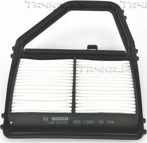 Воздушный фильтр Bosch для Honda Civic VII 2000-2005. Артикул 1 987 429 176