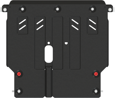 Защита Шериф (2 мм) для картера и КПП Toyota Sienta 2015-2022. Артикул 24.5247