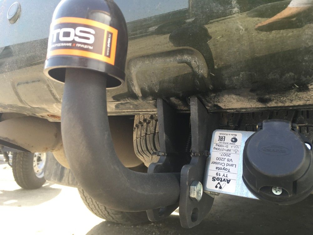 Фаркоп AvtoS для Toyota Land Cruiser 200 2007-2021. Артикул TY 19