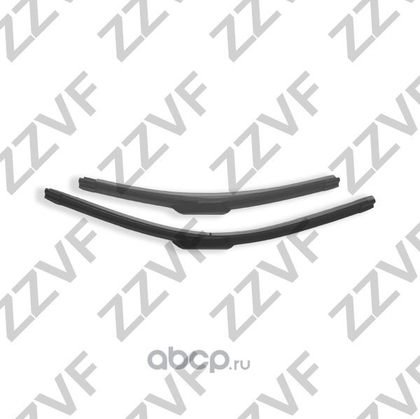 ЩЕТКА СТЕКЛООЧИСТИТЕЛЯ БЕСКАРКАСНАЯ ЛЕВАЯ, ПРАВАЯ (комплект-2 шт.) 570мм Х 450мм (Zzvf). Артикул ZVCHE023