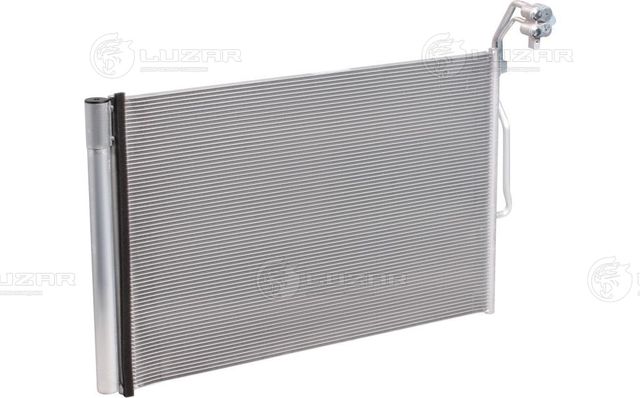 Радиатор кондиционера (конденсатор) Luzar для Volkswagen Touareg II 2010-2018. Артикул LRAC 1858