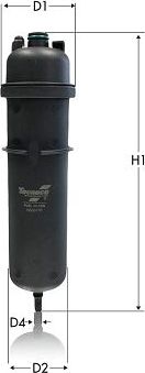 Топливный фильтр  Tecneco Filters для BMW 3 VII (G2x) 2018-2026. Артикул GS3017P