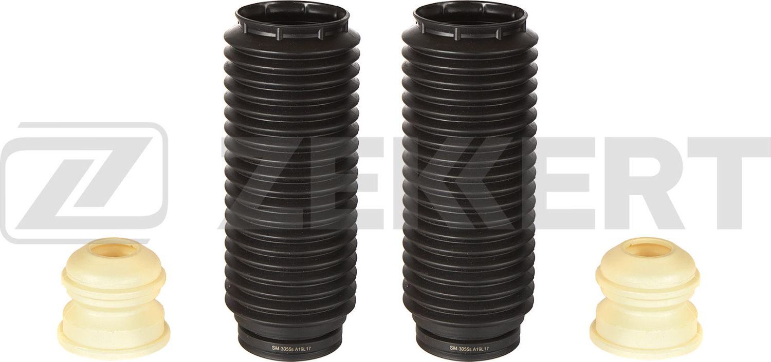 Комплект отбойников и пыльников амортизаторов (стоек) Zekkert (Полиуретан). Артикул SM-3055S
