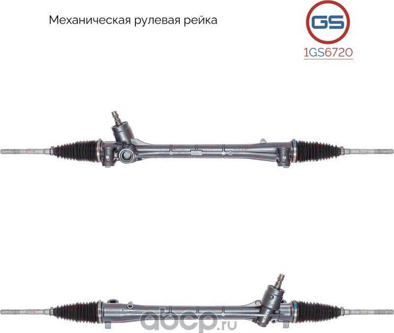 Рулевая рейка Toyota Corolla E150 2006-,Toyota Auris 2006- rebuild (GS). Артикул 1GS6720