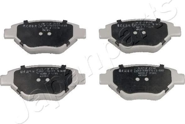 Тормозные колодки Japanparts. Артикул PA-0716AF