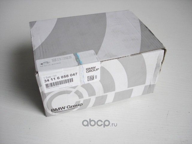 Тормозные колодки BMW (OEM) передние для BMW 1 I (E81/E82/E87/E88) 2004-2012. Артикул 34116858047