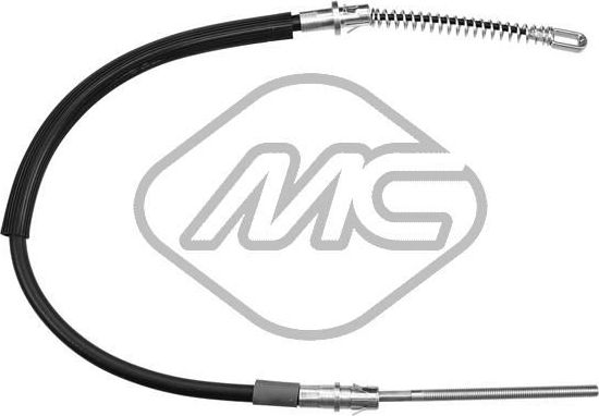 Трос ручника (тросик ручного тормоза) Metalcaucho левый для Opel Sintra 1996-1999. Артикул 82516